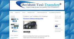 Desktop Screenshot of davidsontaxitransfers.com